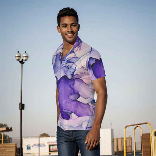 All-Over Print Men's short sleeve Shirt