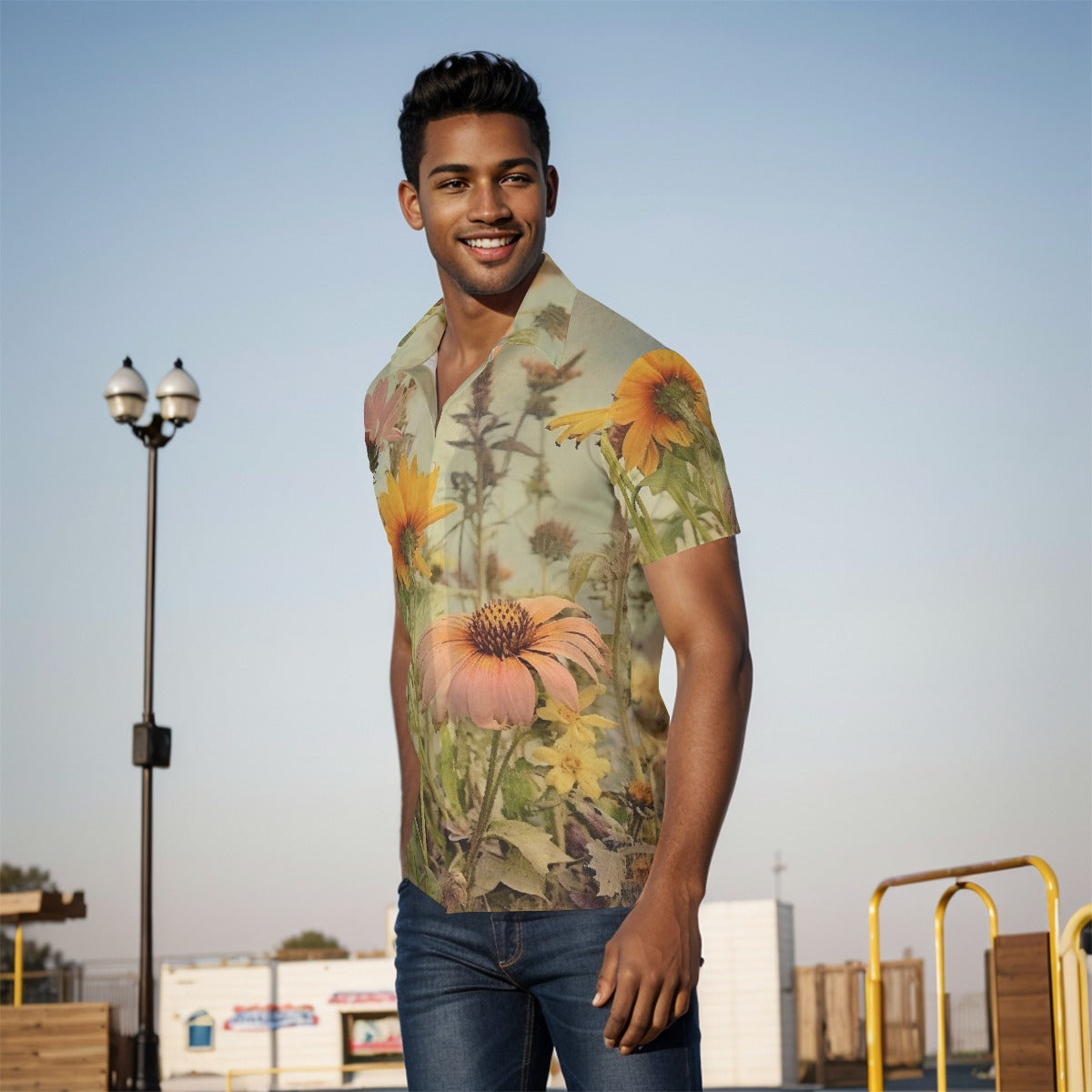 All-Over Print Men's short sleeve Shirt