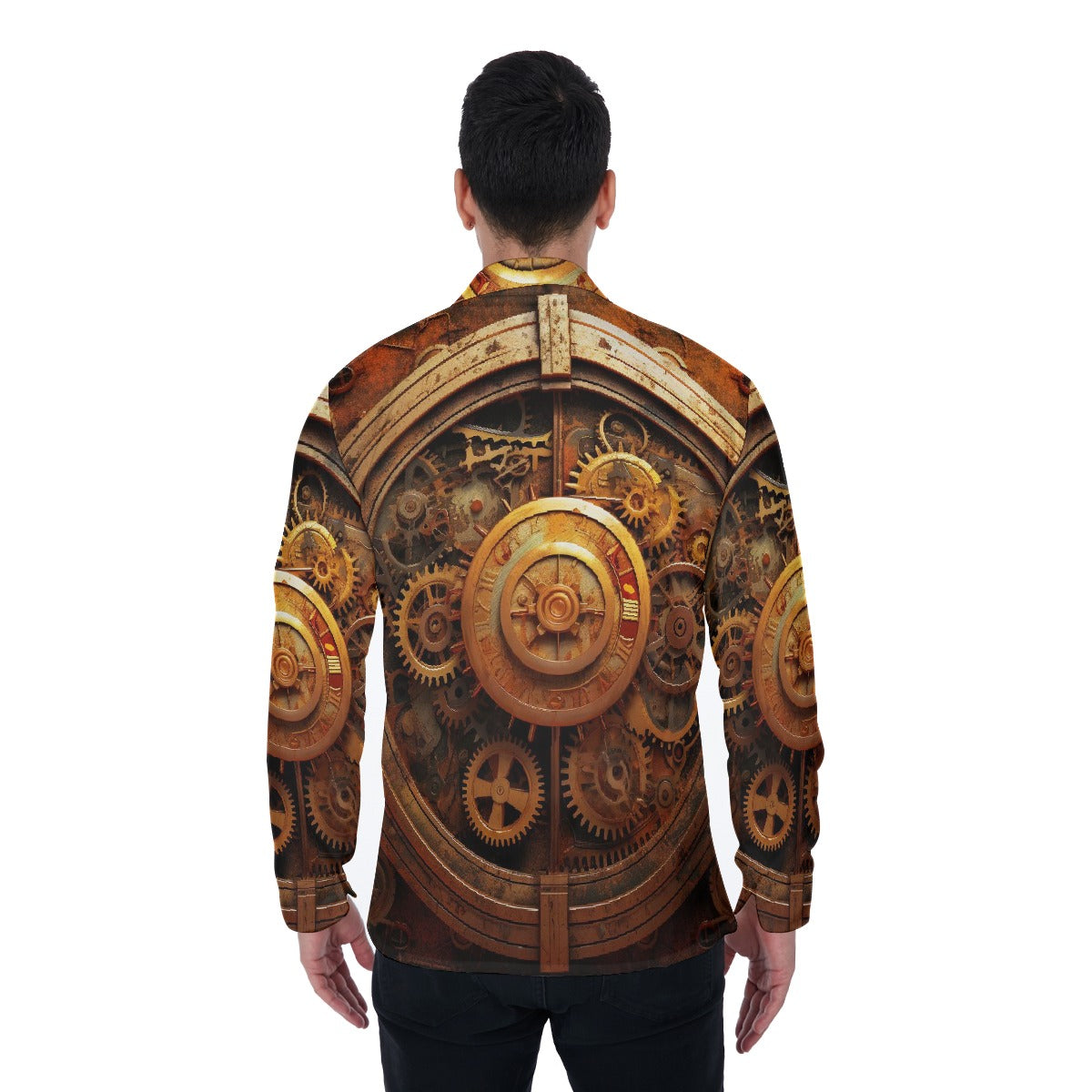 All-Over Print Men's Long Sleeve Shirt