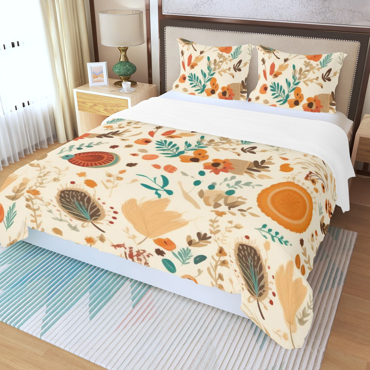 Three Piece Duvet Bedding Set