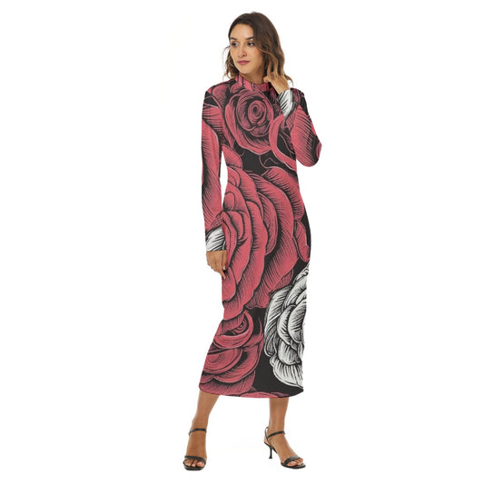 All-Over Print Women's Hip Dress