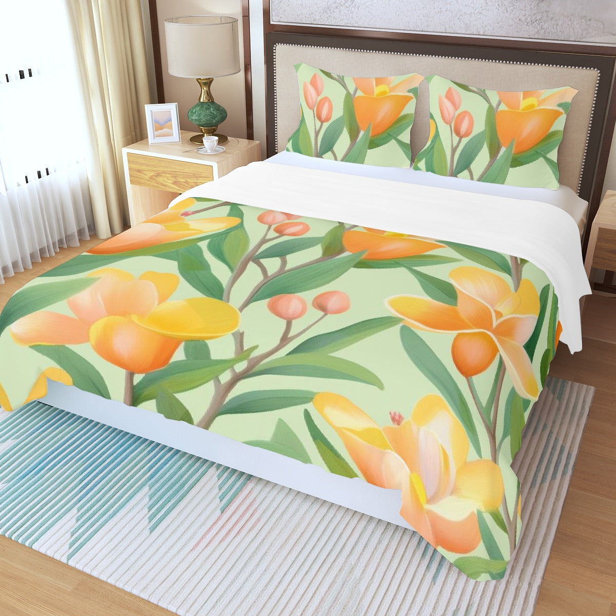 Three Piece Duvet Bedding Set