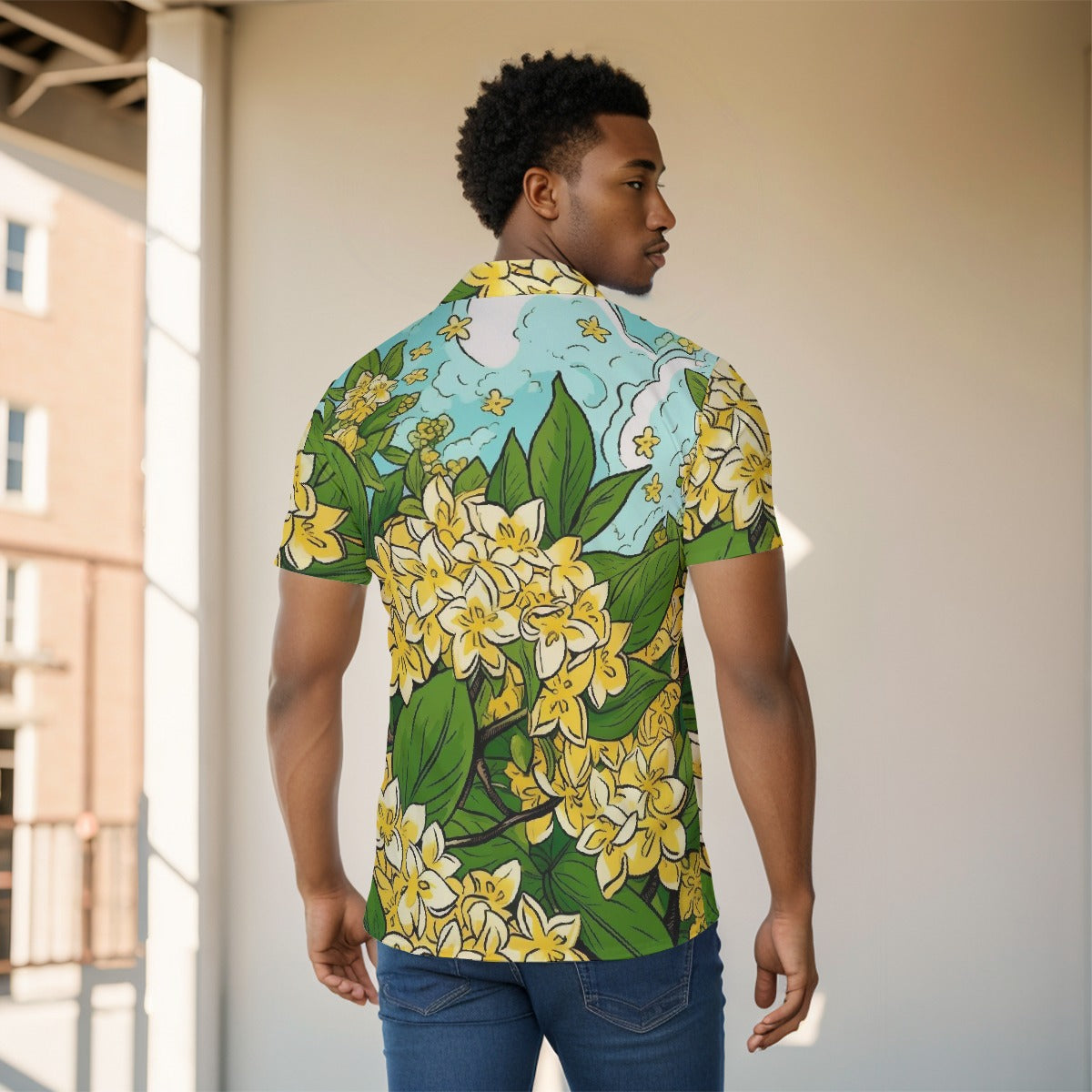 All-Over Print Men's short sleeve Shirt