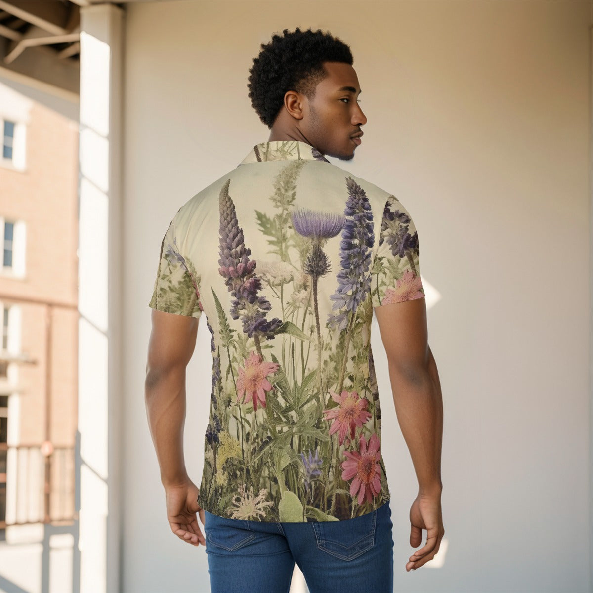 All-Over Print Men's short sleeve Shirt