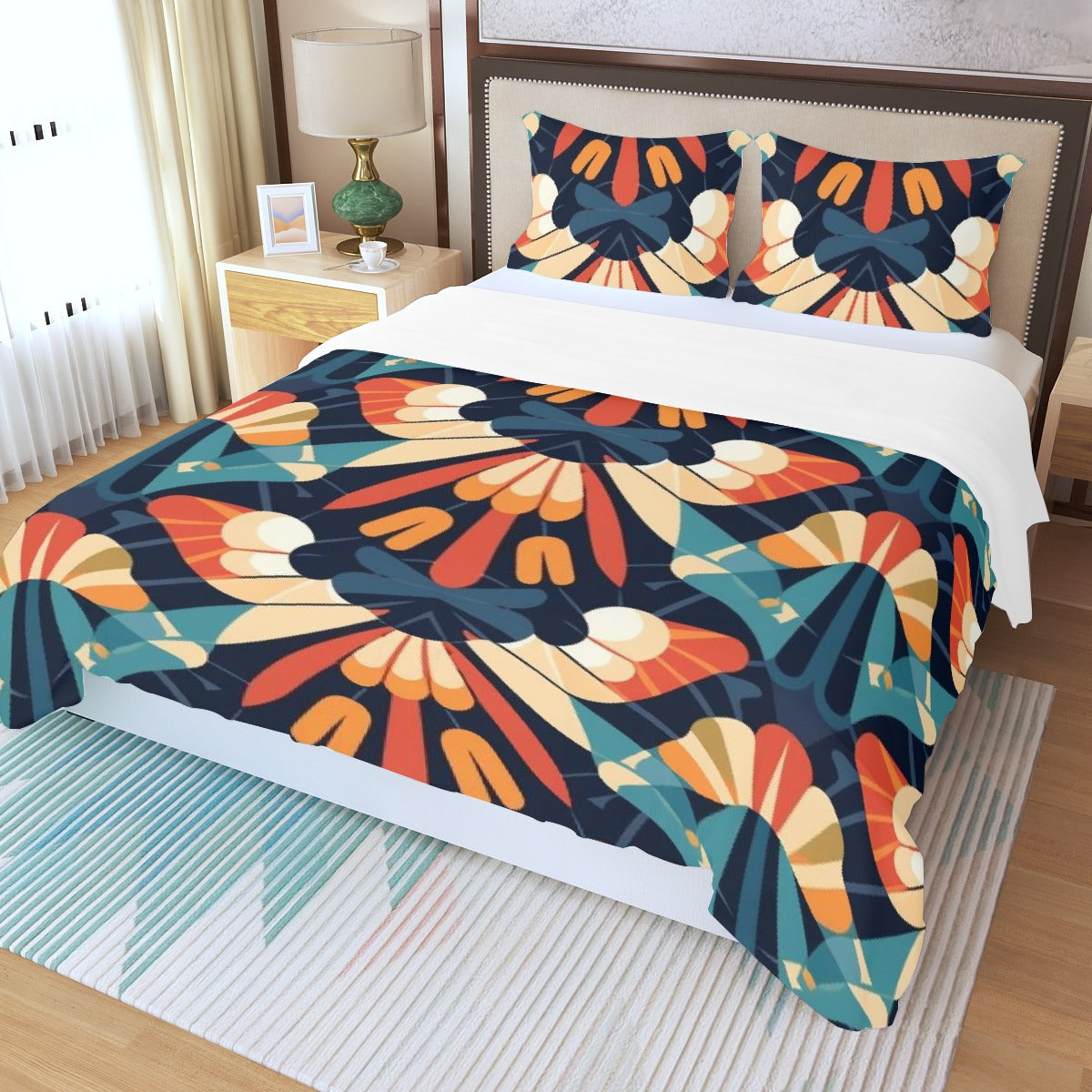 Three Piece Duvet Bedding Set