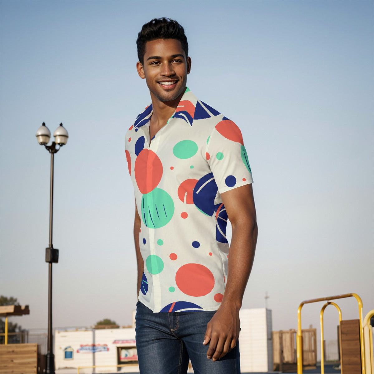 All-Over Print Men's short sleeve Shirt