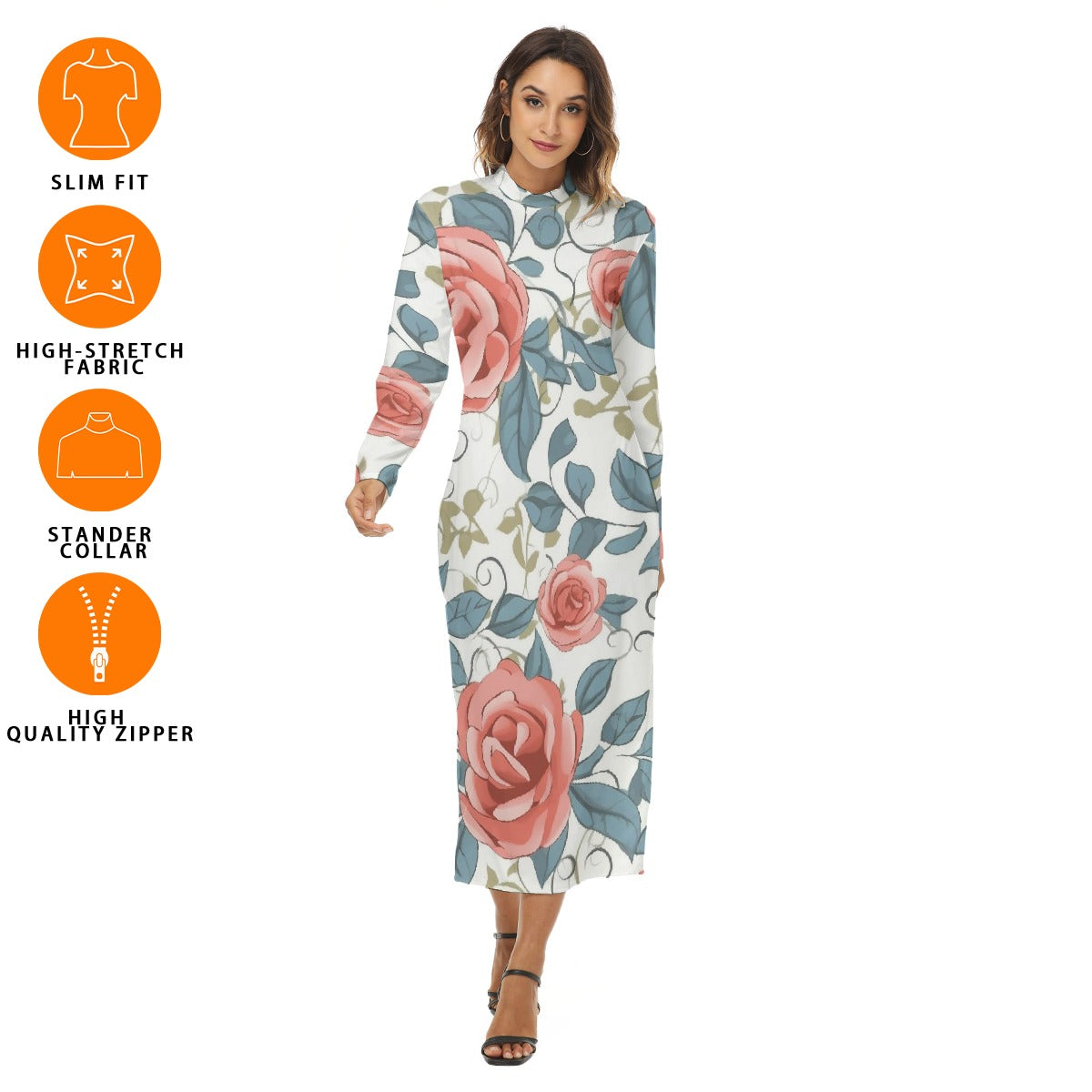 All-Over Print Women's Hip Dress