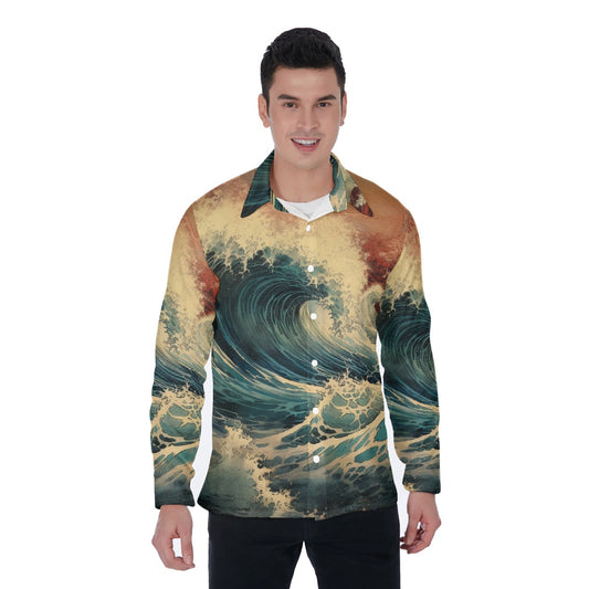 All-Over Print Men's Long Sleeve Shirt