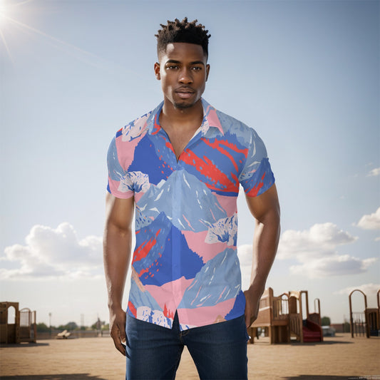 All-Over Print Men's short sleeve Shirt