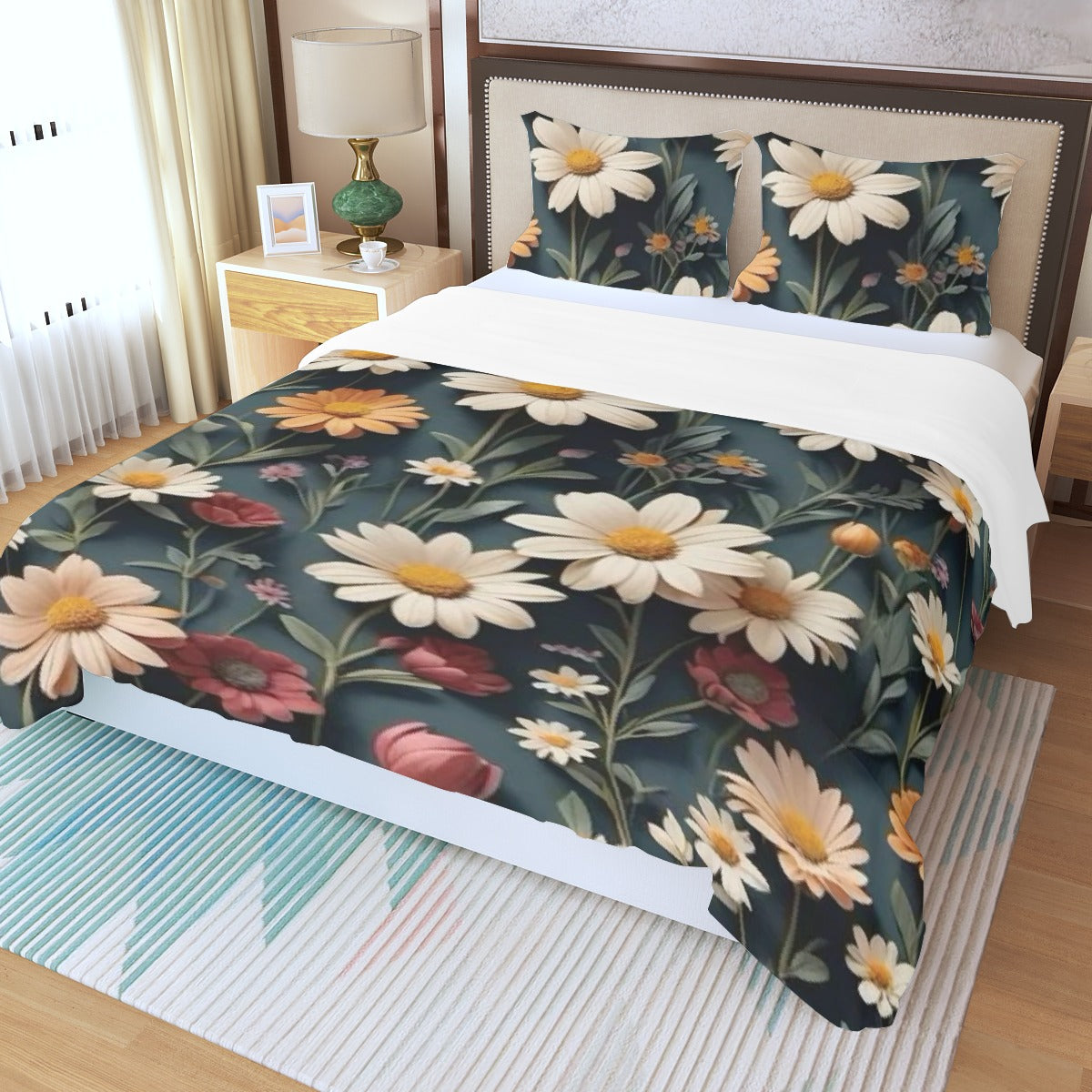 Three Piece Duvet Bedding Set