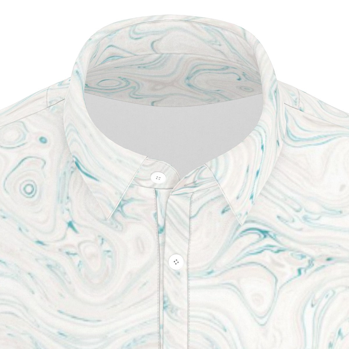 All-Over Print Men's Stretch Polo Shirt