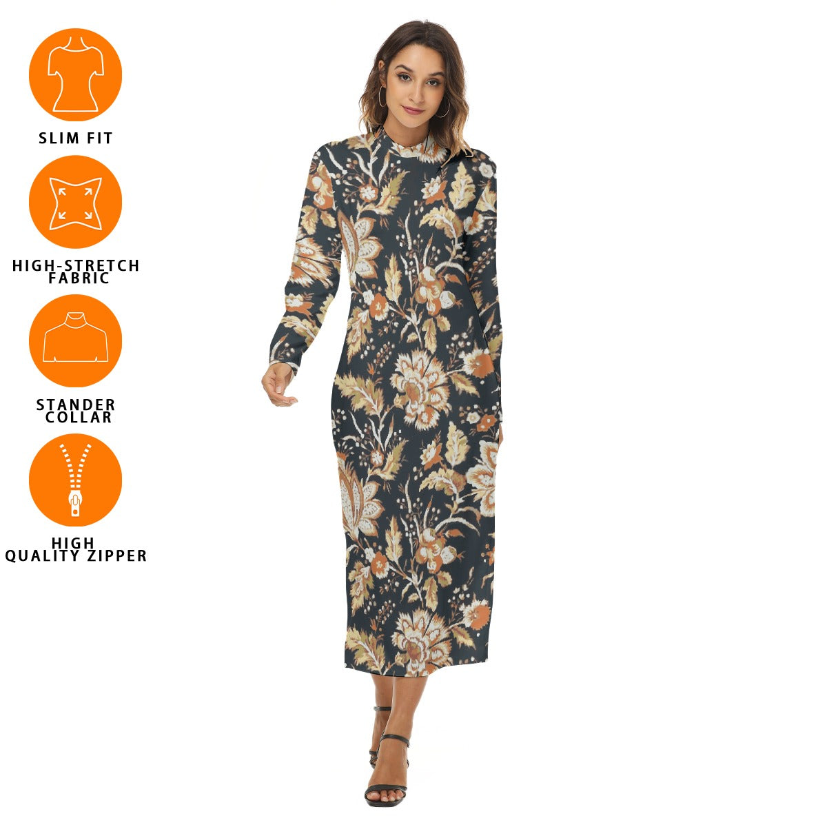 All-Over Print Women's Hip Dress