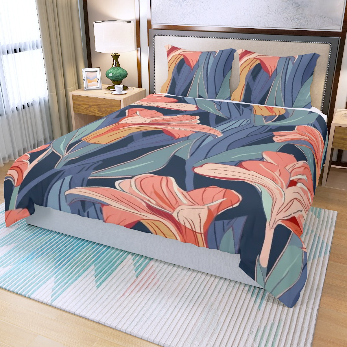 Three Piece Duvet Bedding Set