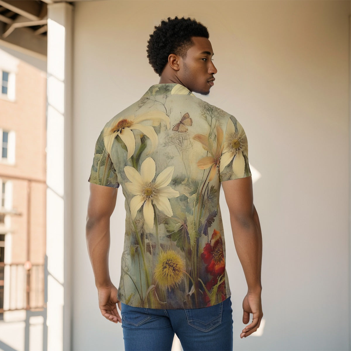 All-Over Print Men's short sleeve Shirt