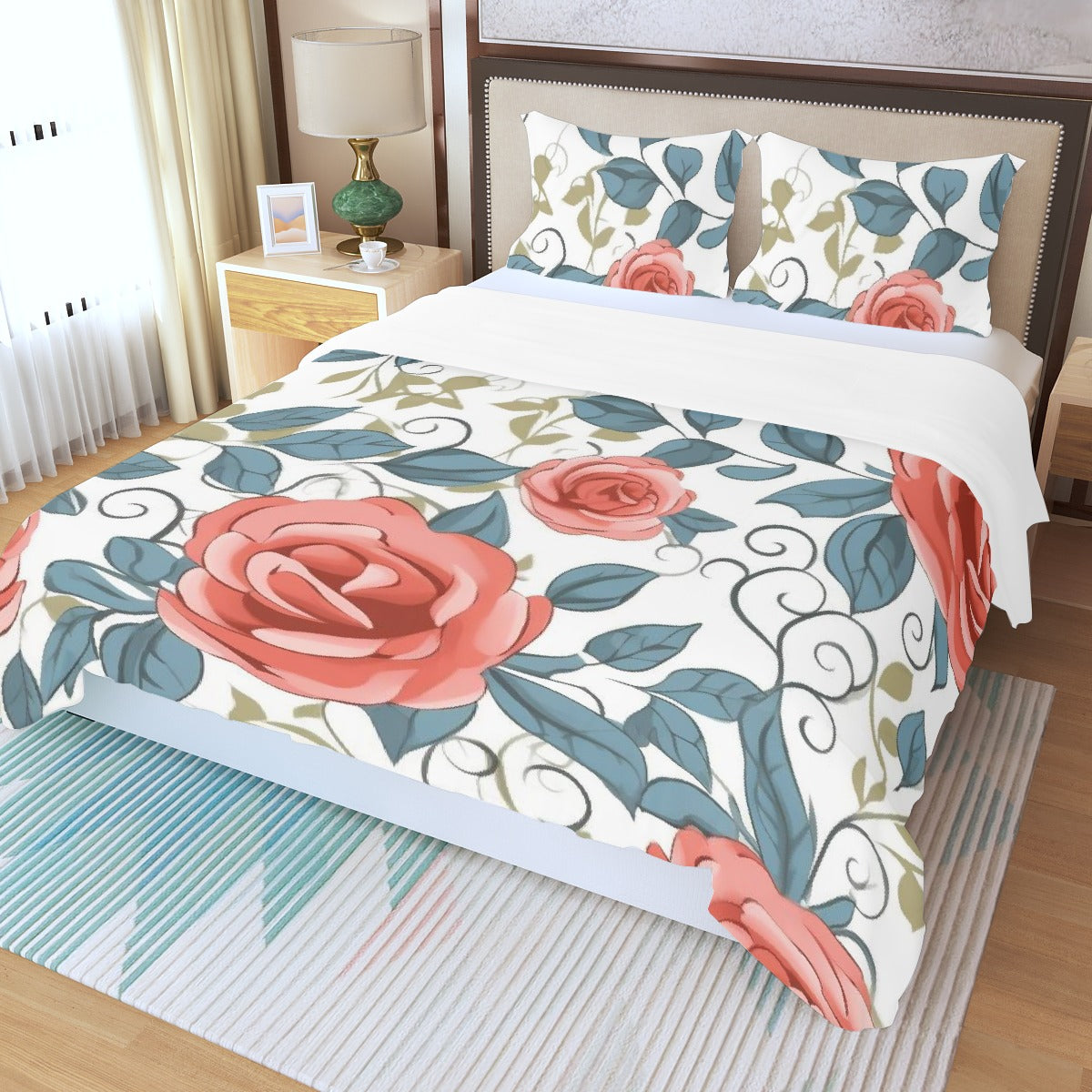 Three Piece Duvet Bedding Set