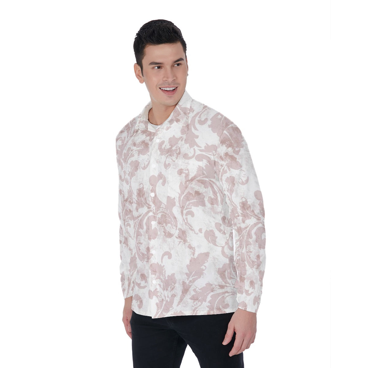 All-Over Print Men's Long Sleeve Shirt