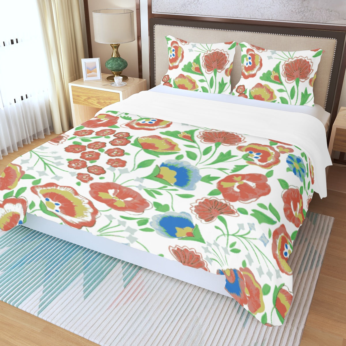 Three Piece Duvet Bedding Set