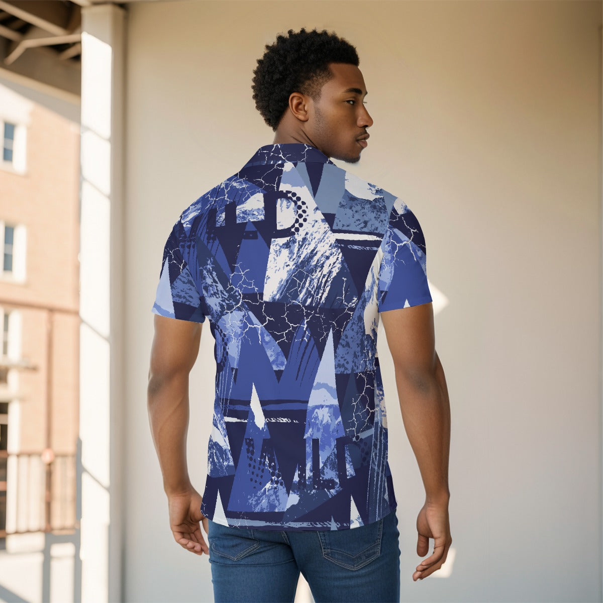 All-Over Print Men's short sleeve Shirt