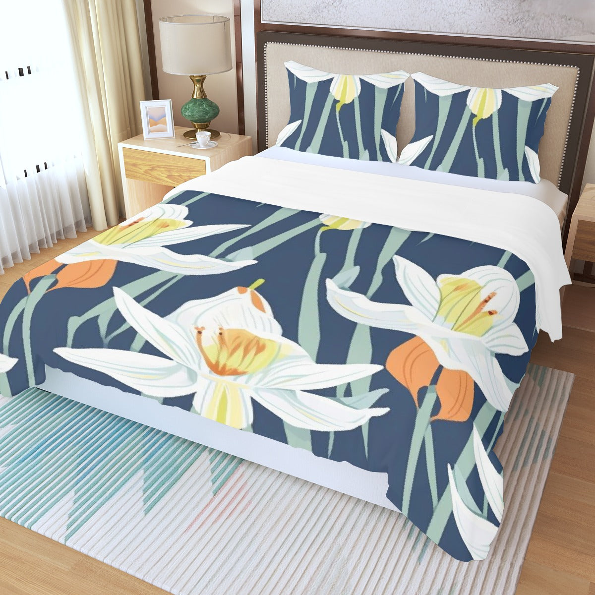 Three Piece Duvet Bedding Set