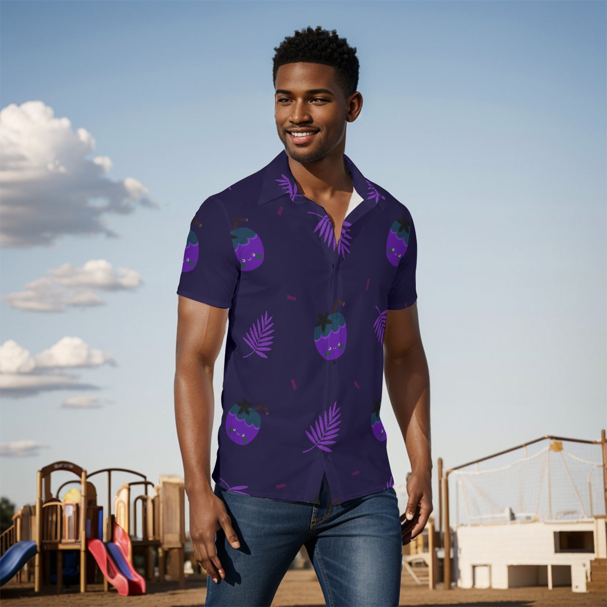 All-Over Print Men's short sleeve Shirt