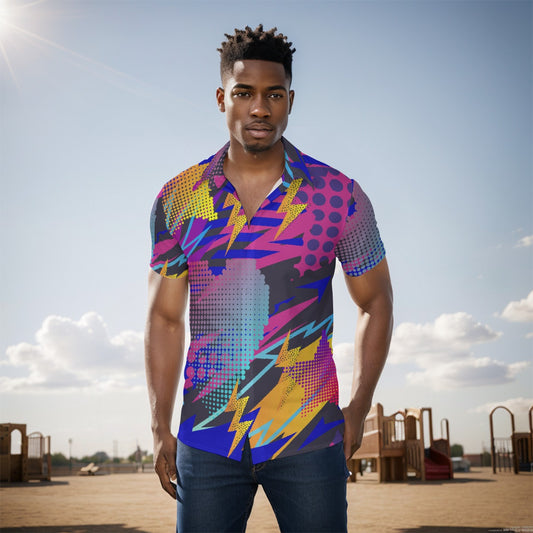 All-Over Print Men's short sleeve Shirt