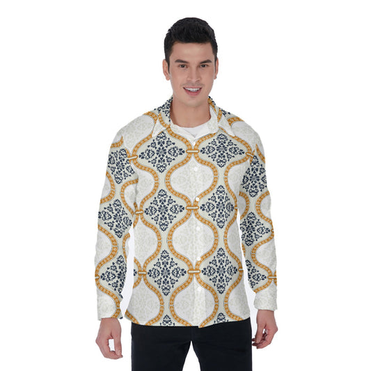 All-Over Print Men's Long Sleeve Shirt