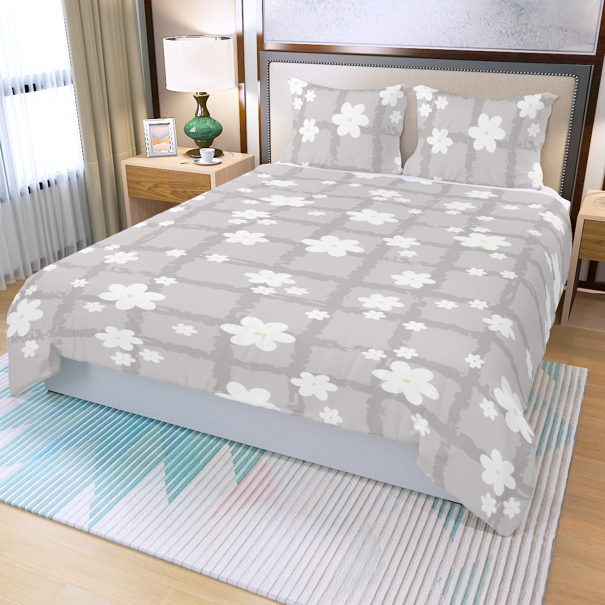 Three Piece Duvet Bedding Set