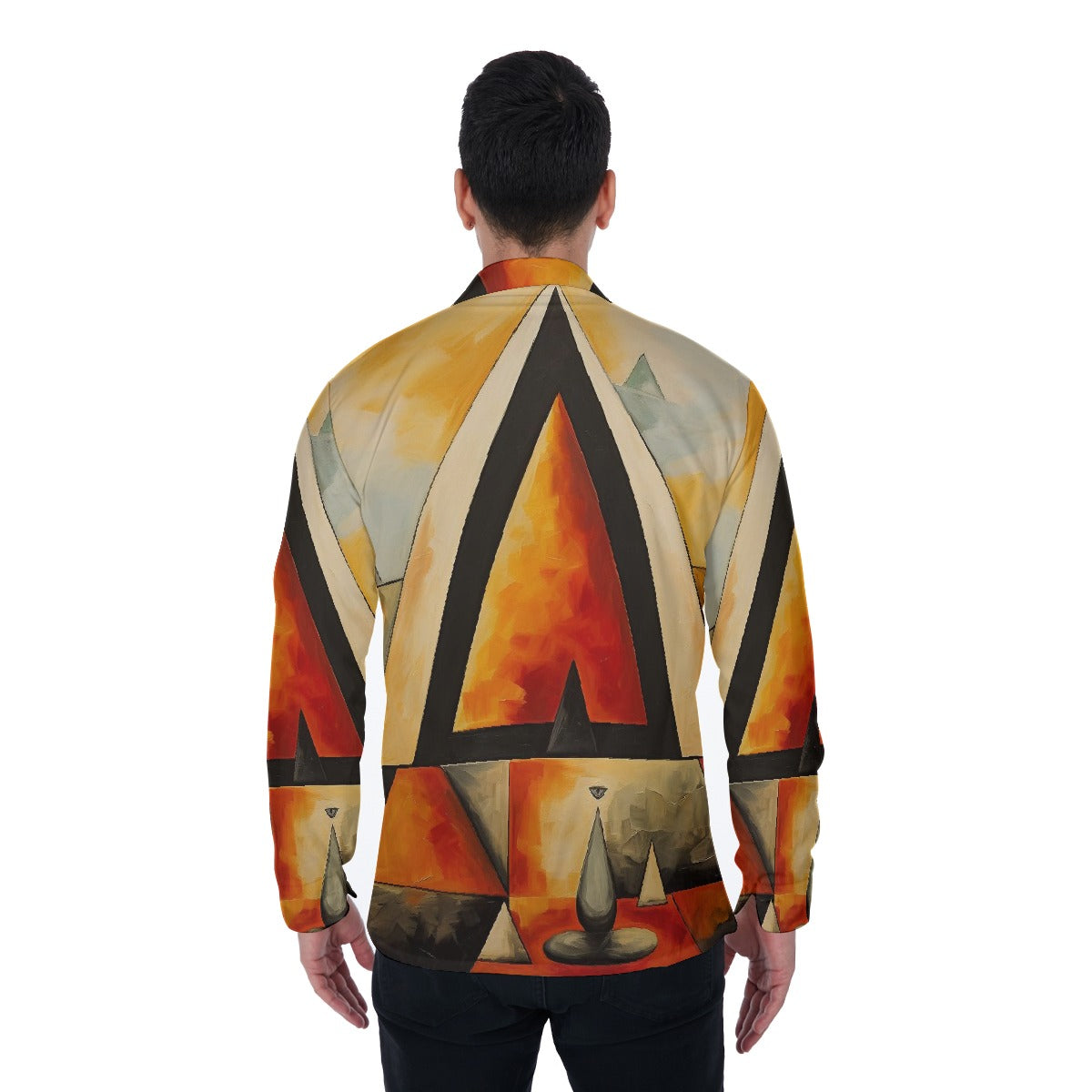 All-Over Print Men's Long Sleeve Shirt