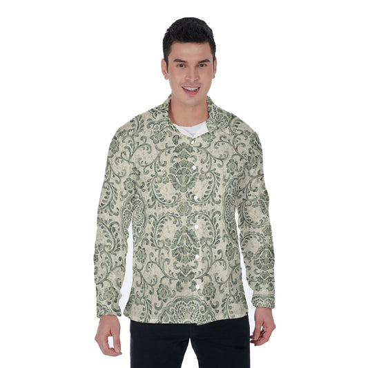 All-Over Print Men's Long Sleeve Shirt