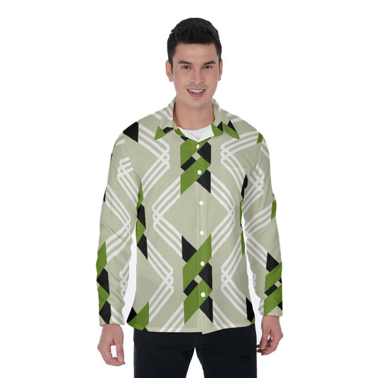 All-Over Print Men's Long Sleeve Shirt