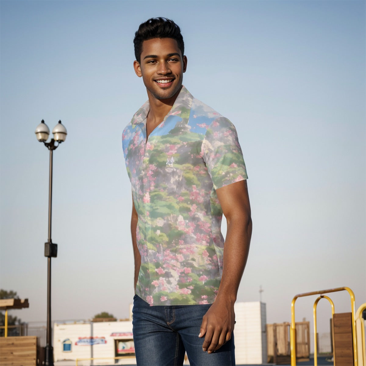 All-Over Print Men's short sleeve Shirt