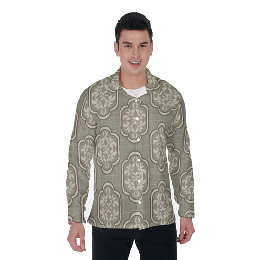 All-Over Print Men's Long Sleeve Shirt