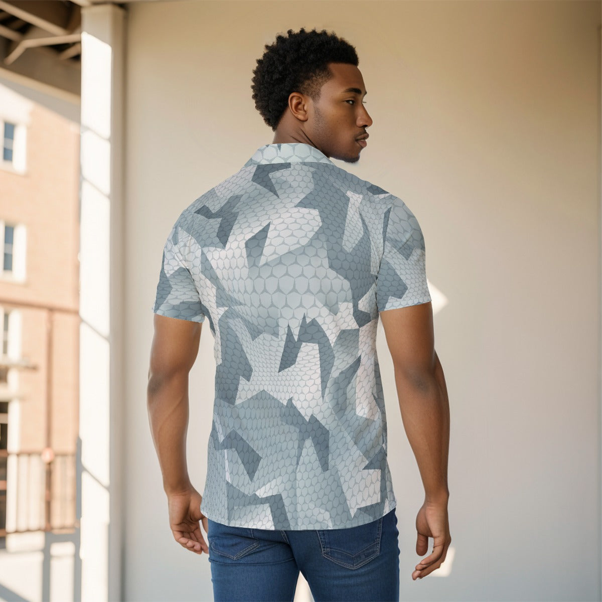 All-Over Print Men's short sleeve Shirt