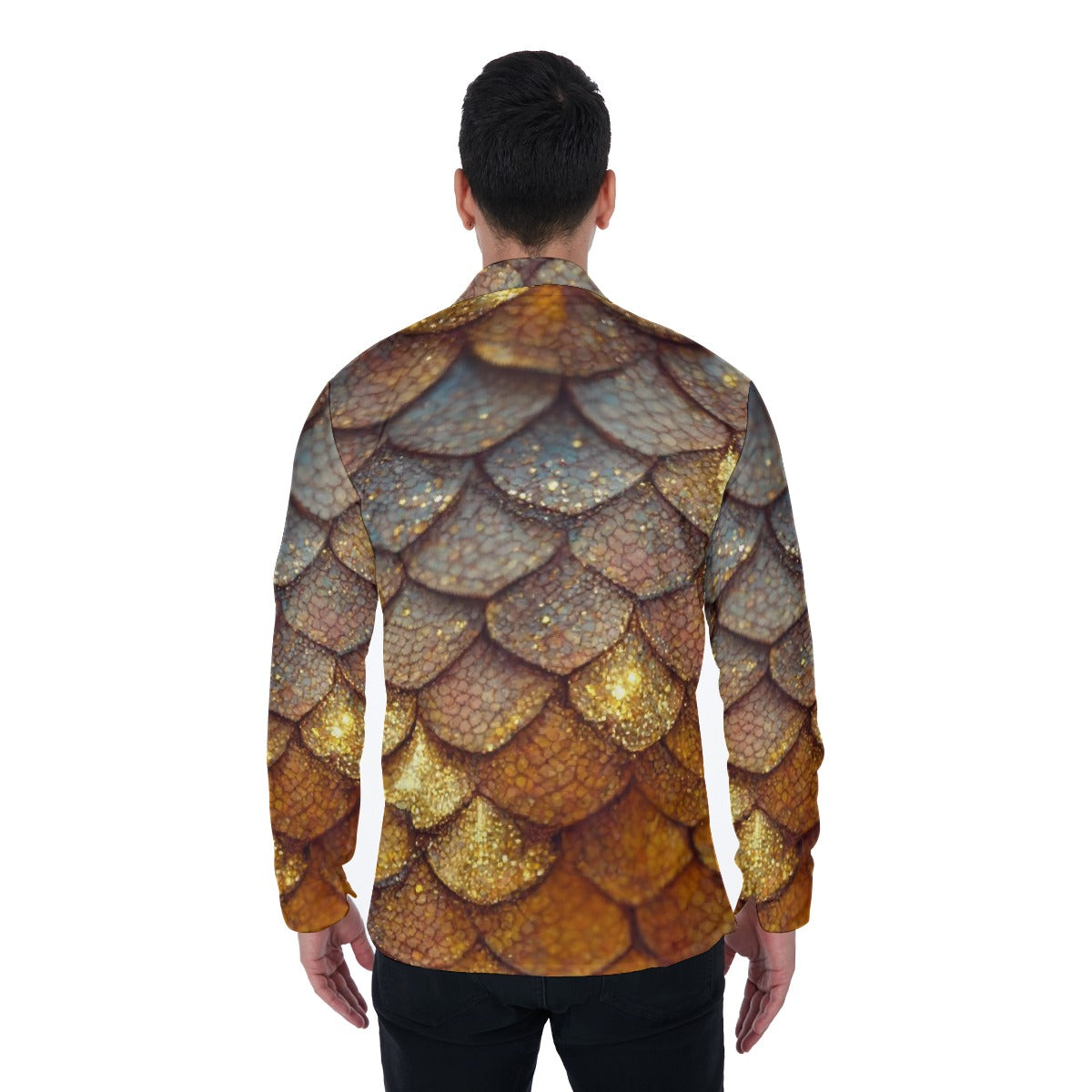 All-Over Print Men's Long Sleeve Shirt