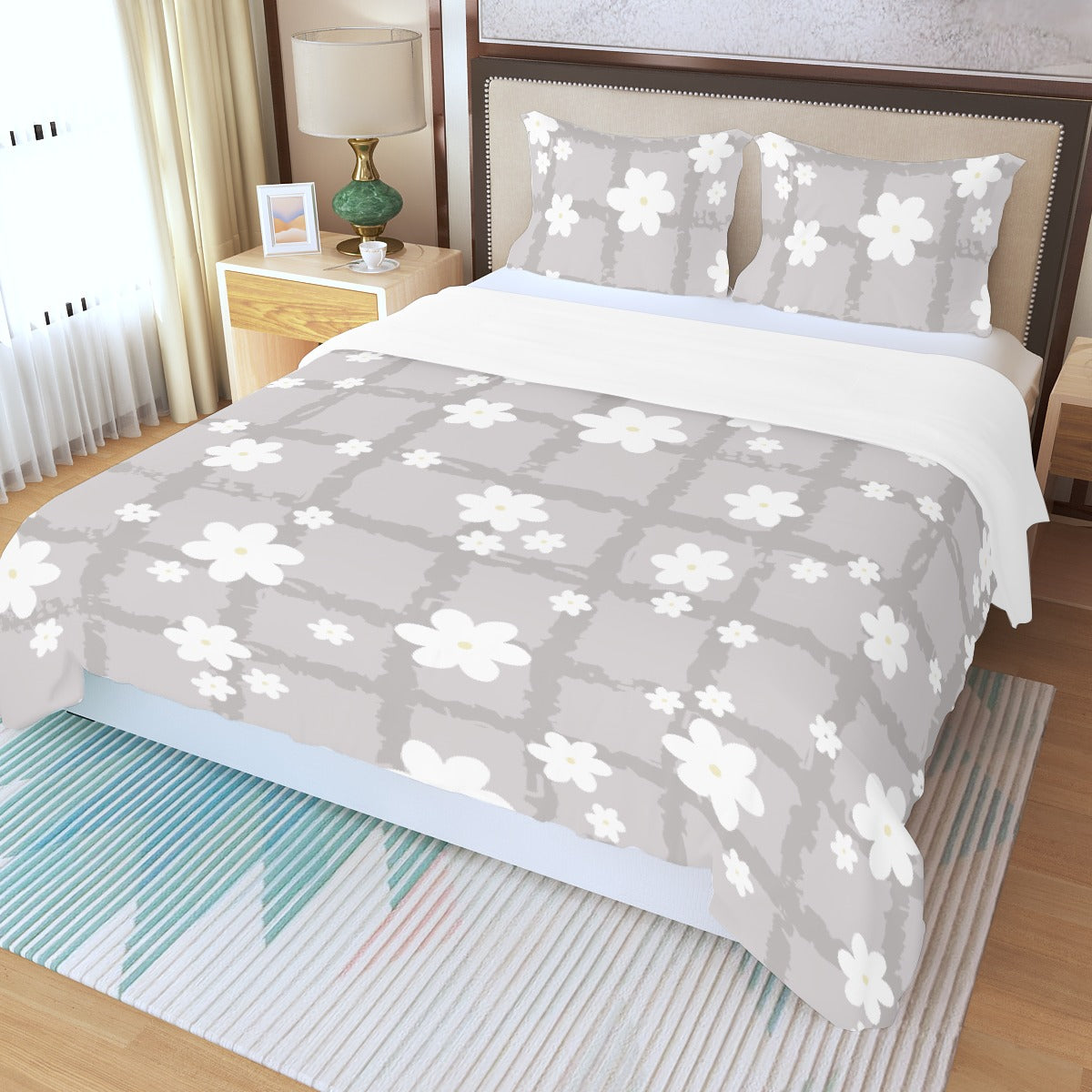 Three Piece Duvet Bedding Set