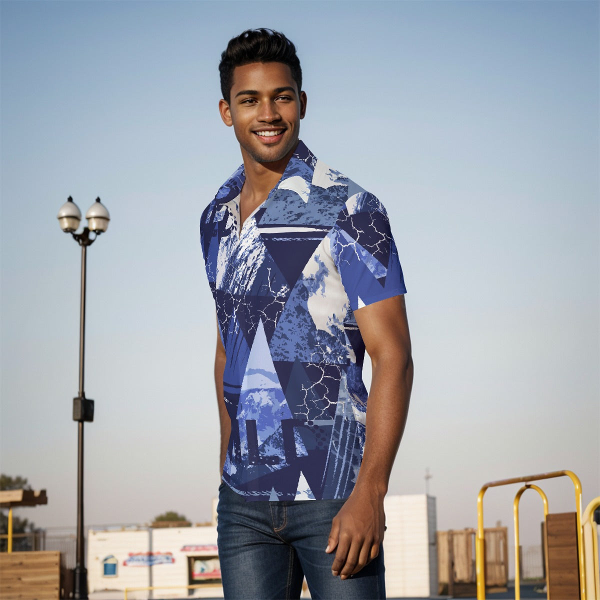 All-Over Print Men's short sleeve Shirt