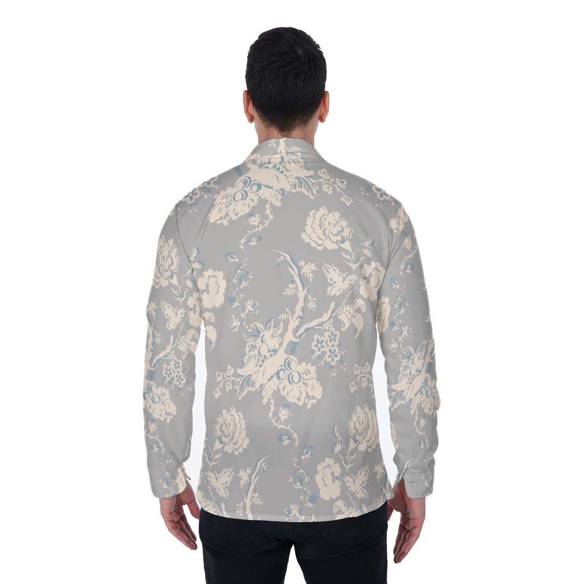 All-Over Print Men's Long Sleeve Shirt