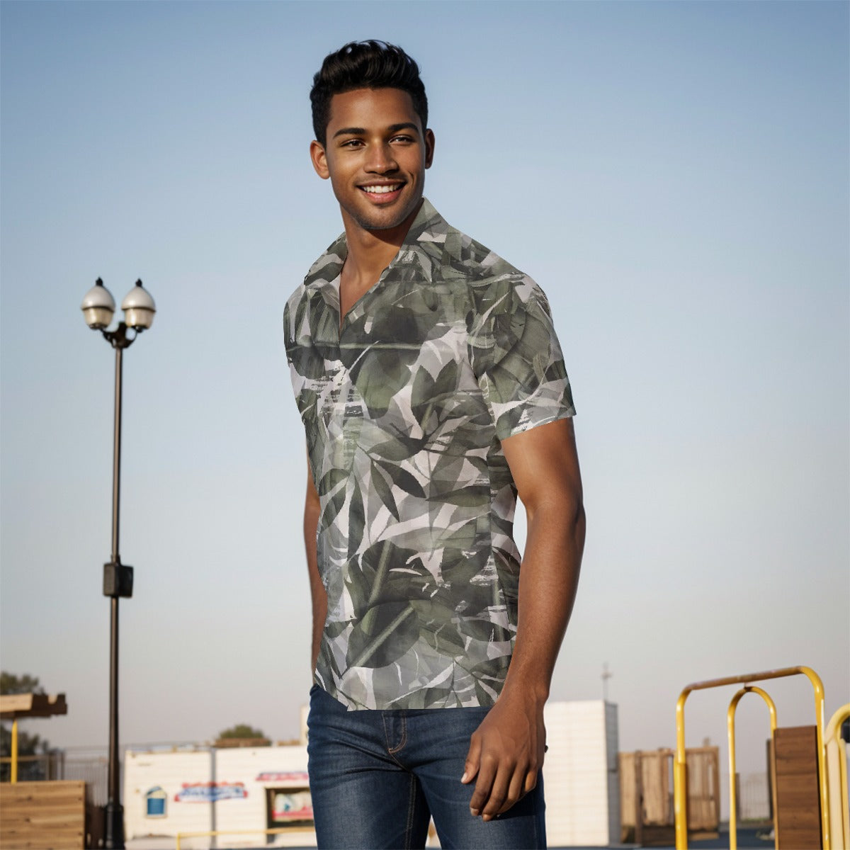 All-Over Print Men's short sleeve Shirt