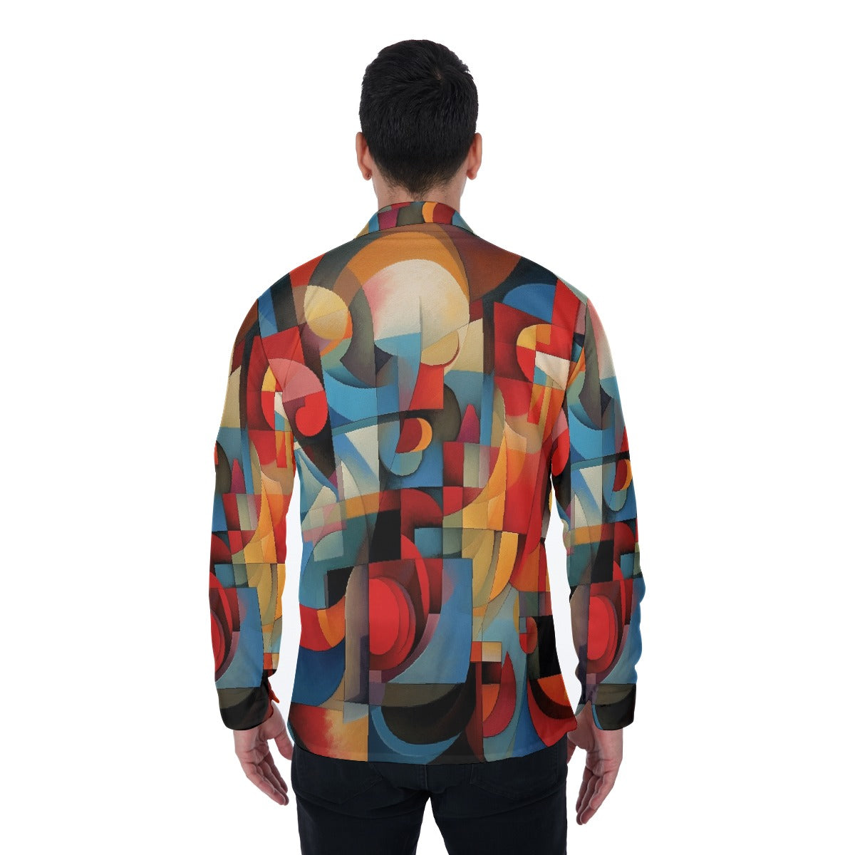 All-Over Print Men's Long Sleeve Shirt