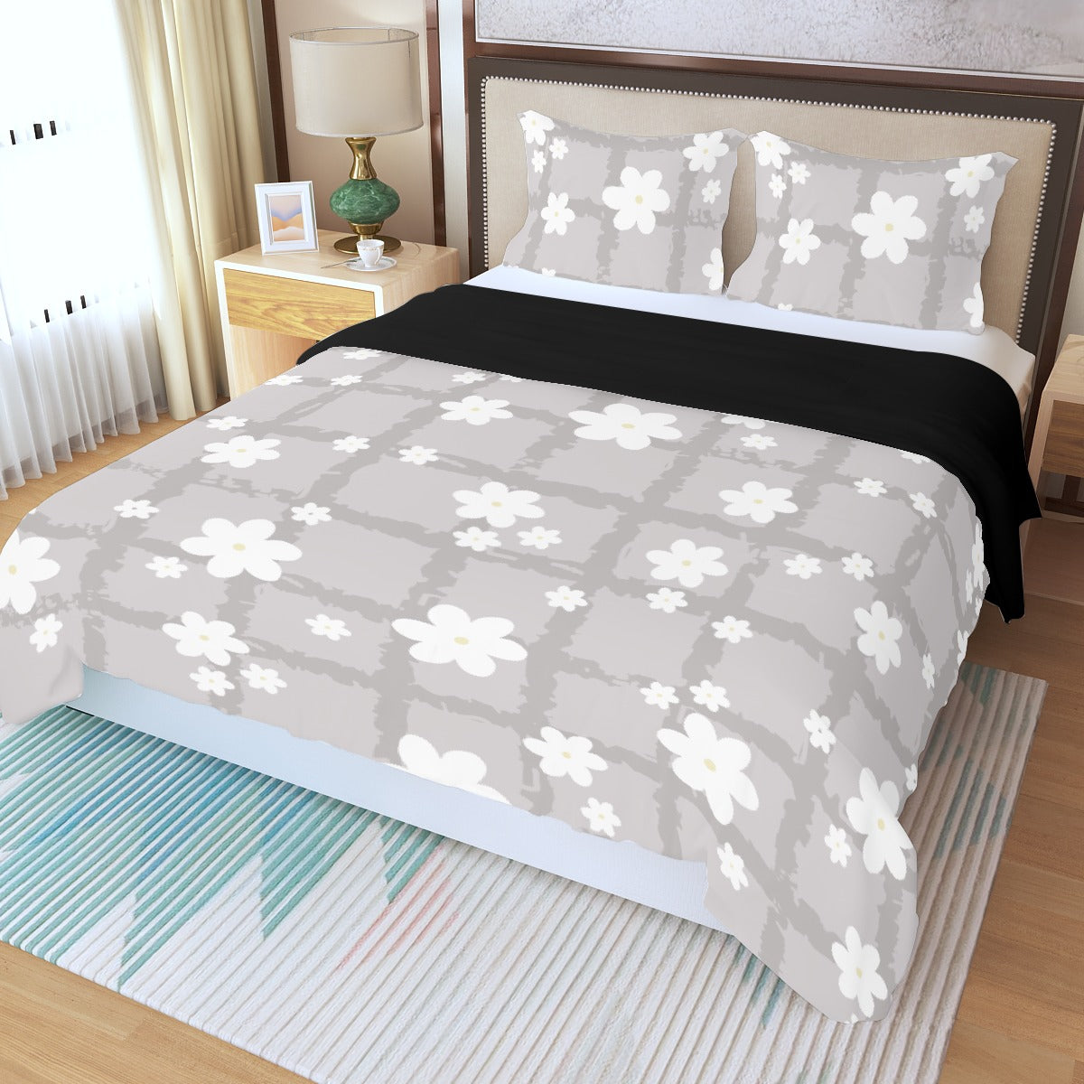 Three Piece Duvet Bedding Set