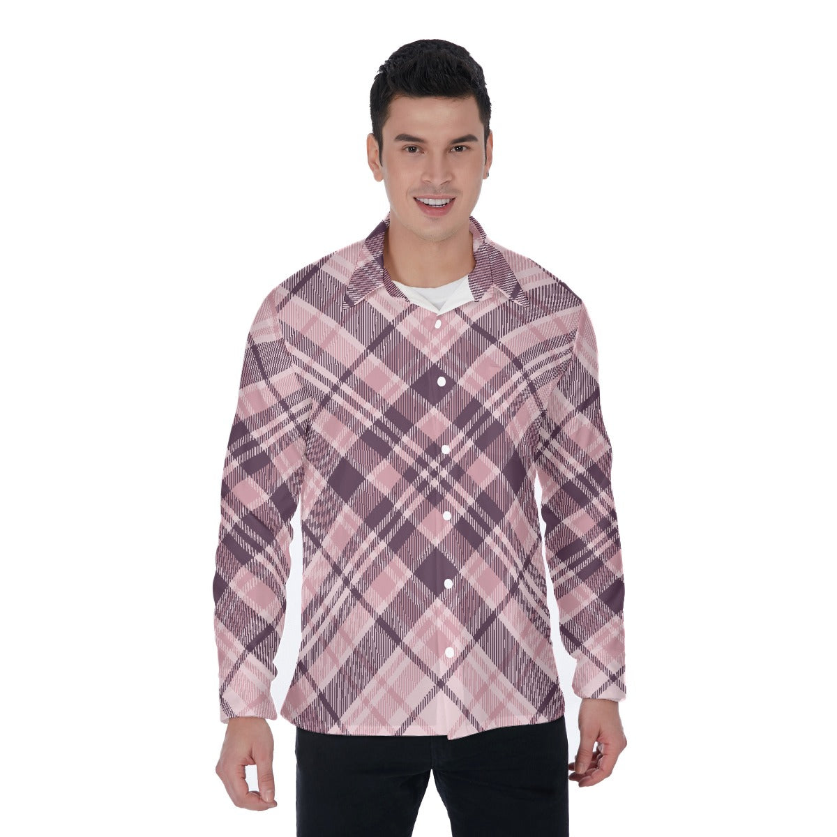 All-Over Print Men's Long Sleeve Shirt