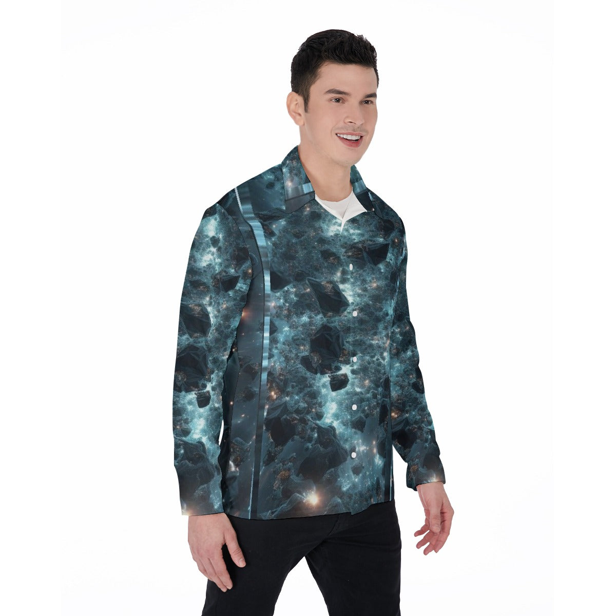 All-Over Print Men's Long Sleeve Shirt