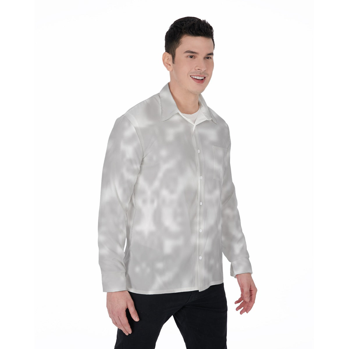 All-Over Print Men's Long Sleeve Shirt