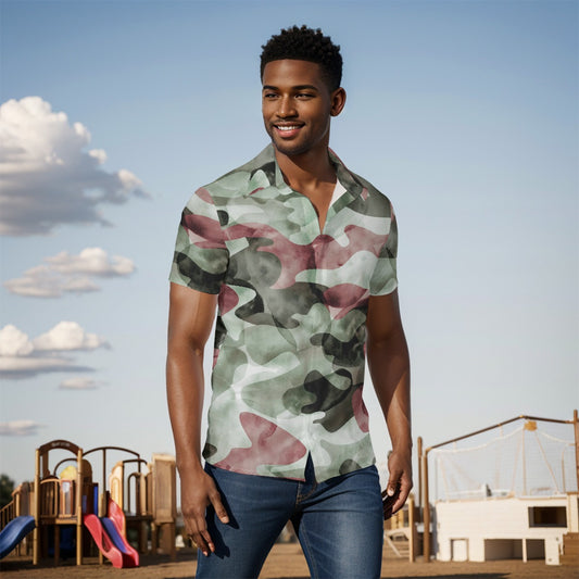 All-Over Print Men's short sleeve Shirt