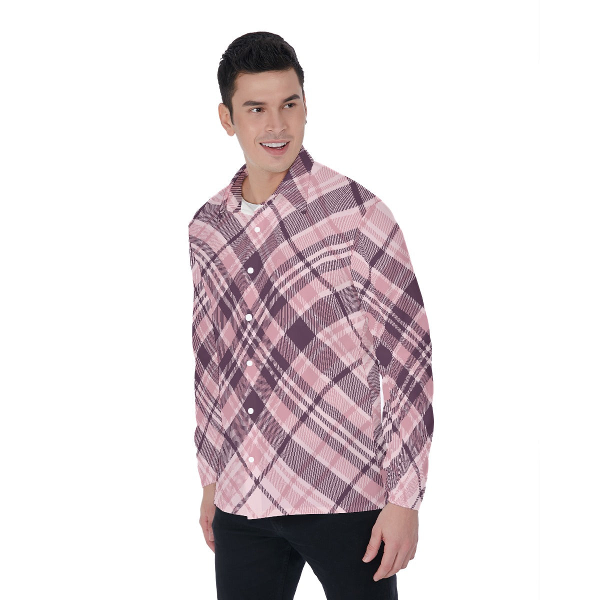 All-Over Print Men's Long Sleeve Shirt