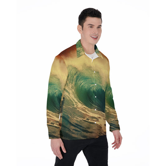 All-Over Print Men's Long Sleeve Shirt