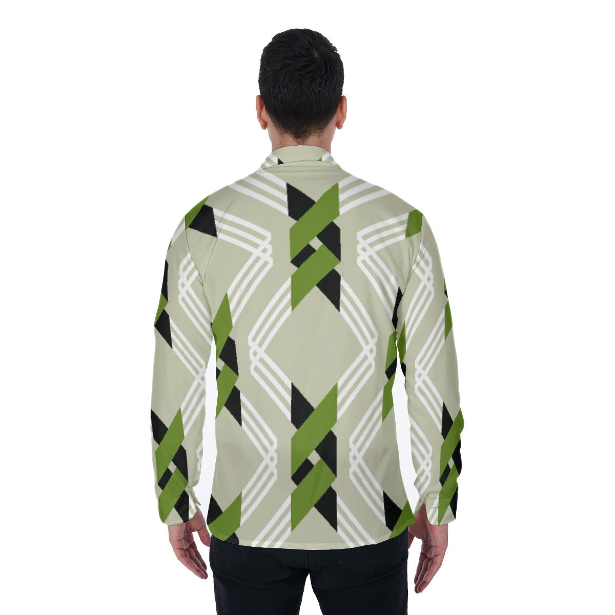 All-Over Print Men's Long Sleeve Shirt