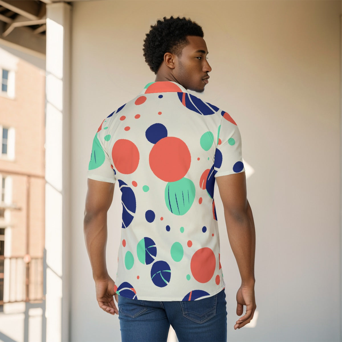 All-Over Print Men's short sleeve Shirt