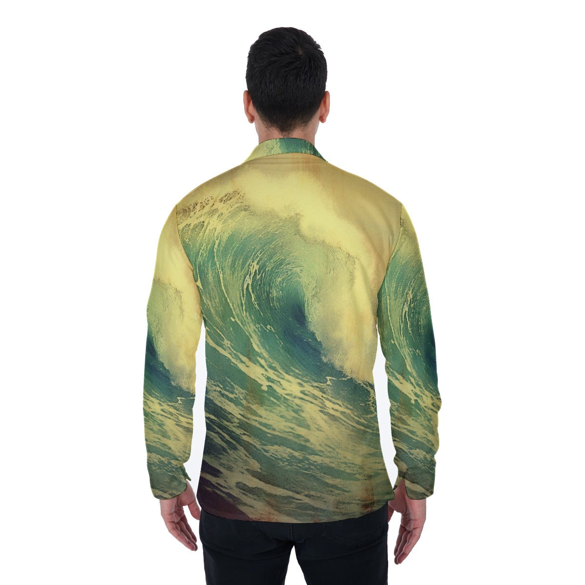 All-Over Print Men's Long Sleeve Shirt