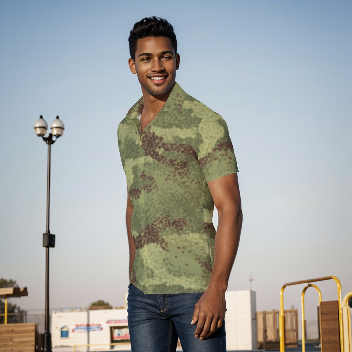 All-Over Print Men's short sleeve Shirt